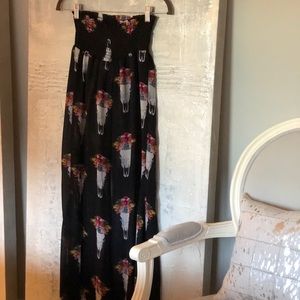 Show Me Your Mumu Cow Skull Pants